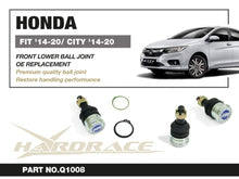 Snodi sferici anteriori inferiori Hardrace Honda Fit/Jazz MK3 e City MK6 – 2 pezzi – foto 2
