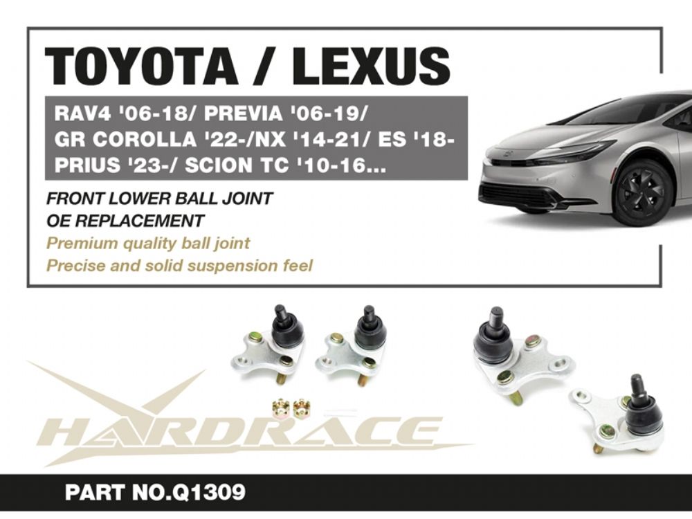 Snodi sferici anteriori inferiori Hardrace Toyota, Lexus e Scion – 2 pezzi – foto 2