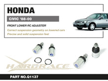 Snodi sferici anteriori inferiori per correzione del centro di rollio con estensione di 15 mm Hardrace Honda e Acura – 2 pezzi – foto 2