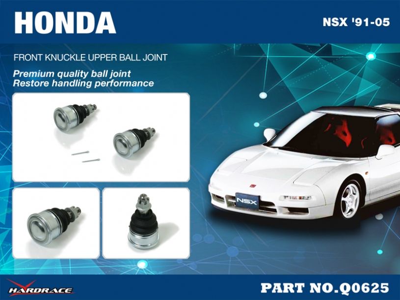 Snodi sferici anteriori superiori del portamozzo Hardrace Honda e Acura NSX NA1/NA2 – 2 pezzi – foto 2