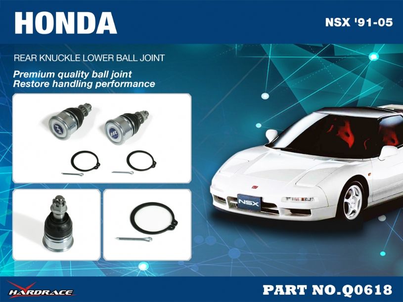 Snodi sferici posteriori inferiori Hardrace Honda e Acura NSX NA1/NA2 – 2 pezzi – foto 2