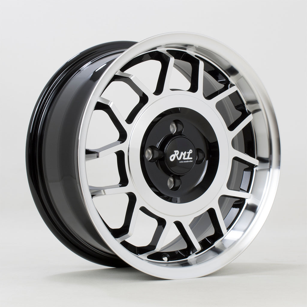 Cerchio in lega Rota Wheels Snowflake 16x8 5x100 ET30 Silver & Black