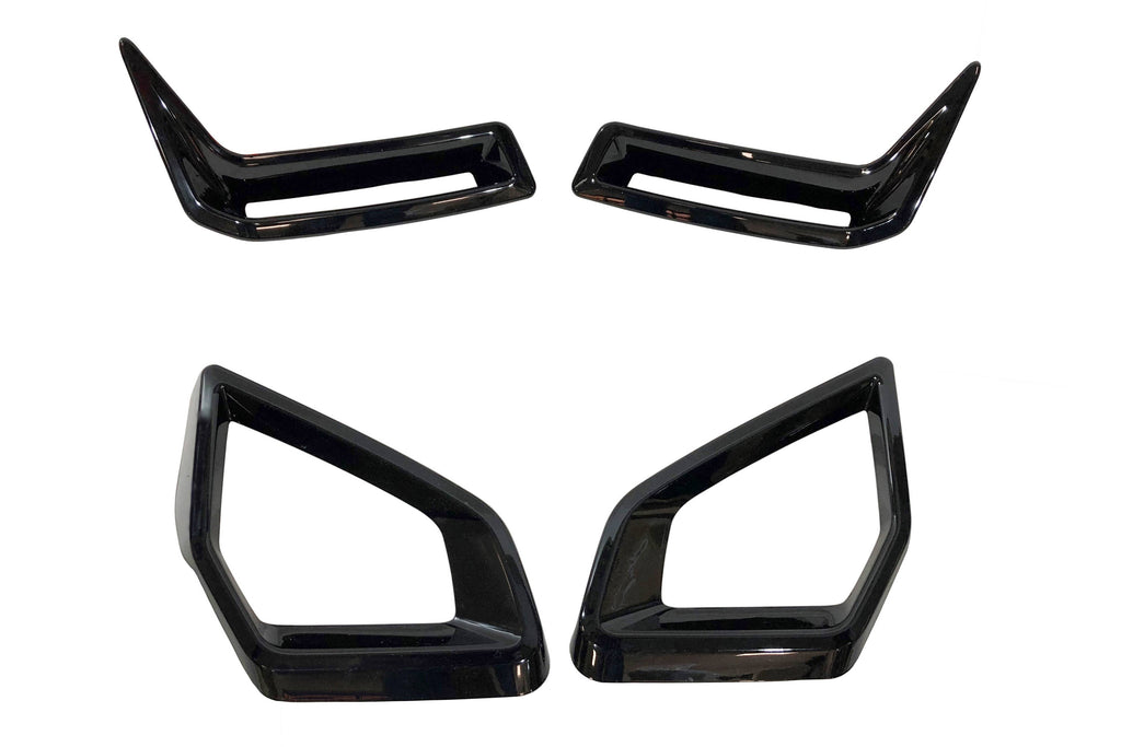 Splitters Anteriore BMW G05 X5 / G18 LCI Nero lucido BMW G05