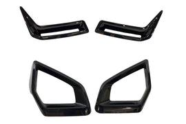 Splitters Anteriore BMW G05 X5 / G18 LCI Nero lucido BMW G05