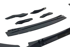 Spoiler Anteriore Audi A6 2016-2018 look RS6 Nero lucido Audi A6