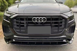 Spoiler Anteriore Audi Q8 2018-2023 SLine Nero lucido Audi Q8