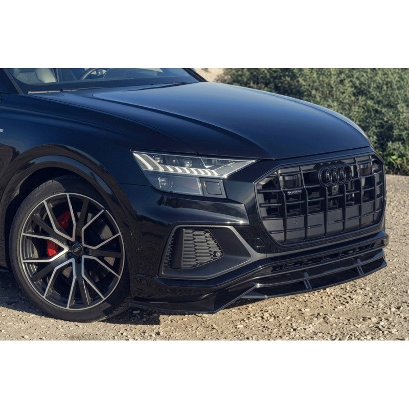 Spoiler Anteriore Audi Q8 SLine / SQ8 4M 2018-2023 Nero lucido Audi Q8 / SQ8 4M