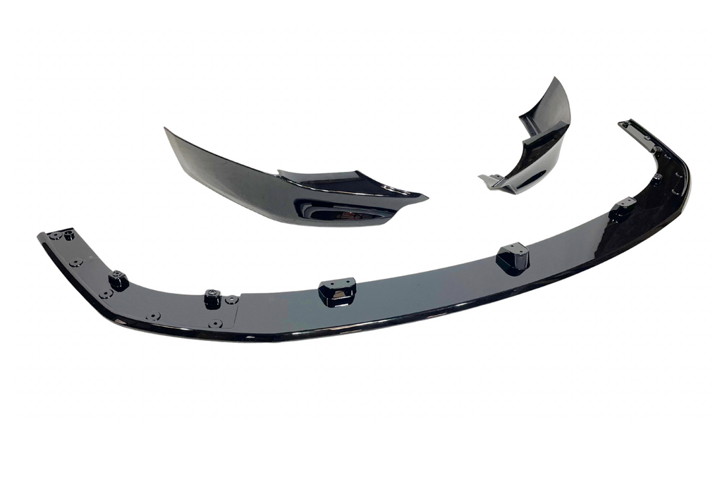 Spoiler Anteriore BMW E60 / E61 Look M-Tech II Nero Lucido BMW E60,E61