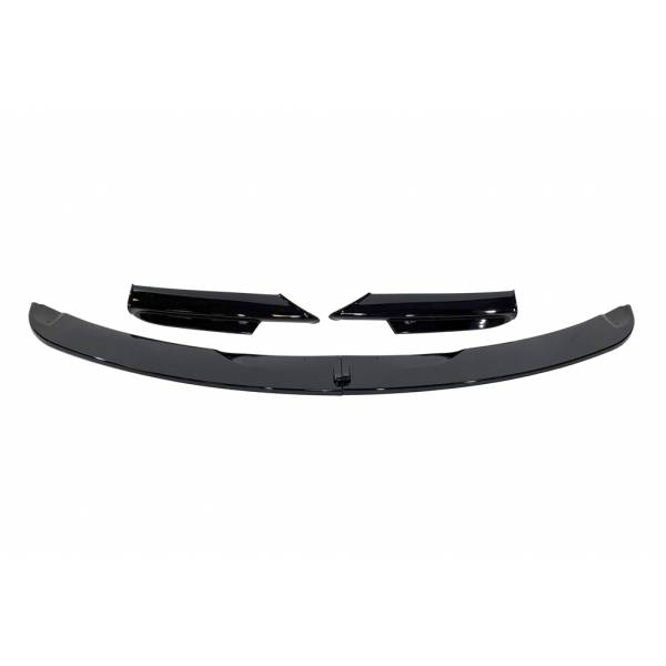 Lip Paraurti Anteriore BMW Serie 3 E90 / E91 2005-2008 conversione in M-Tech Nero lucido