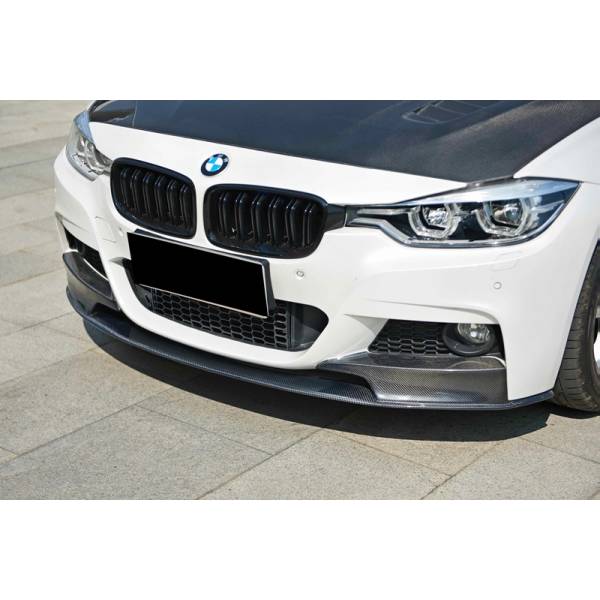 Lip Paraurti Anteriore BMW Serie 3 F30 Mtech conversione in Performance Carbonio