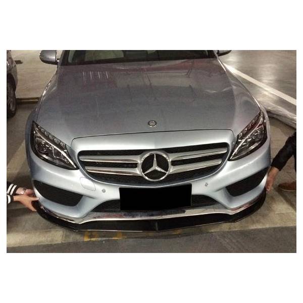 Lip Paraurti Anteriore in Carbonio Mercedes Classe C W205 2014-2018 AMG