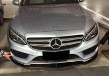 Carica l'immagine nel visualizzatore di Gallery, Spoiler Anteriore In Carbonio Mercedes W205 2014-2018 Look AMG Mercedes W205