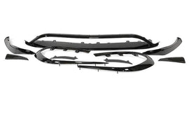 Spoiler Anteriore Mercedes W117 Facelift 2017+ Look AMG A45 Nero lucido Mercedes W117