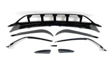 Carica l'immagine nel visualizzatore di Gallery, Spoiler Anteriore Mercedes W176 16-18 Look AMG A45 Nero lucido Mercedes W176