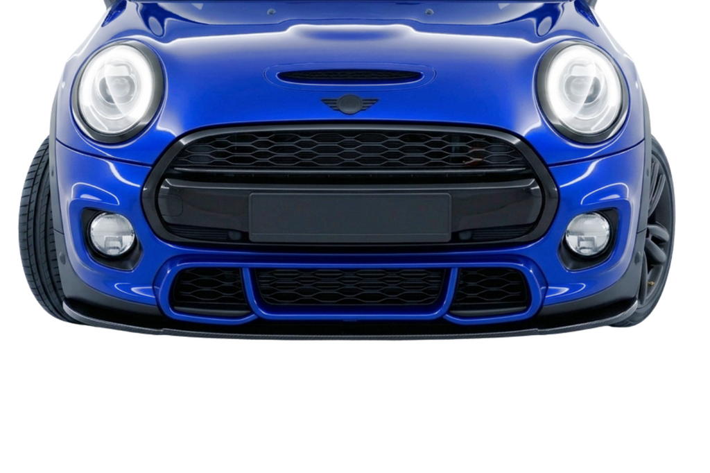Spoiler Anteriore Mini F56/F55/F57 2014-2020 Look JCW Nero lucido Mini F55 / F56