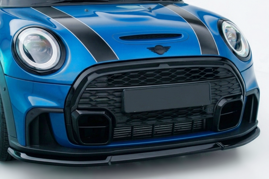 Spoiler Anteriore Mini F56/F55/F57 2021+ Look JCW Nero lucido Mini F55 / F56
