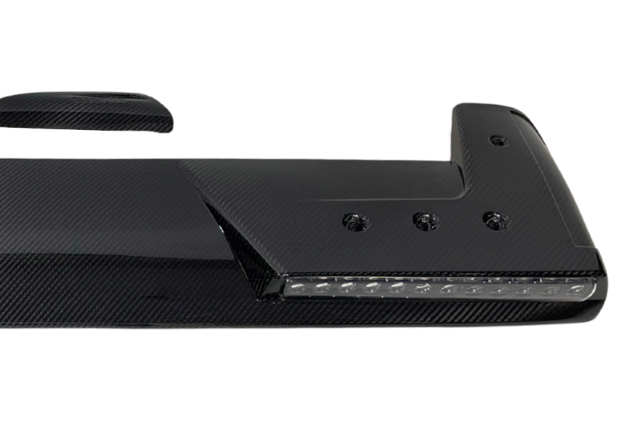 Spoiler anteriore sul tetto Mercedes W464 / W465 Look BRS Carbonio Mercedes W464