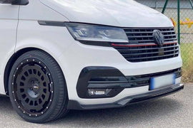 Spoiler Anteriore Volkswagen T6.1 2019-2021 Nero lucido Volkswagen T6
