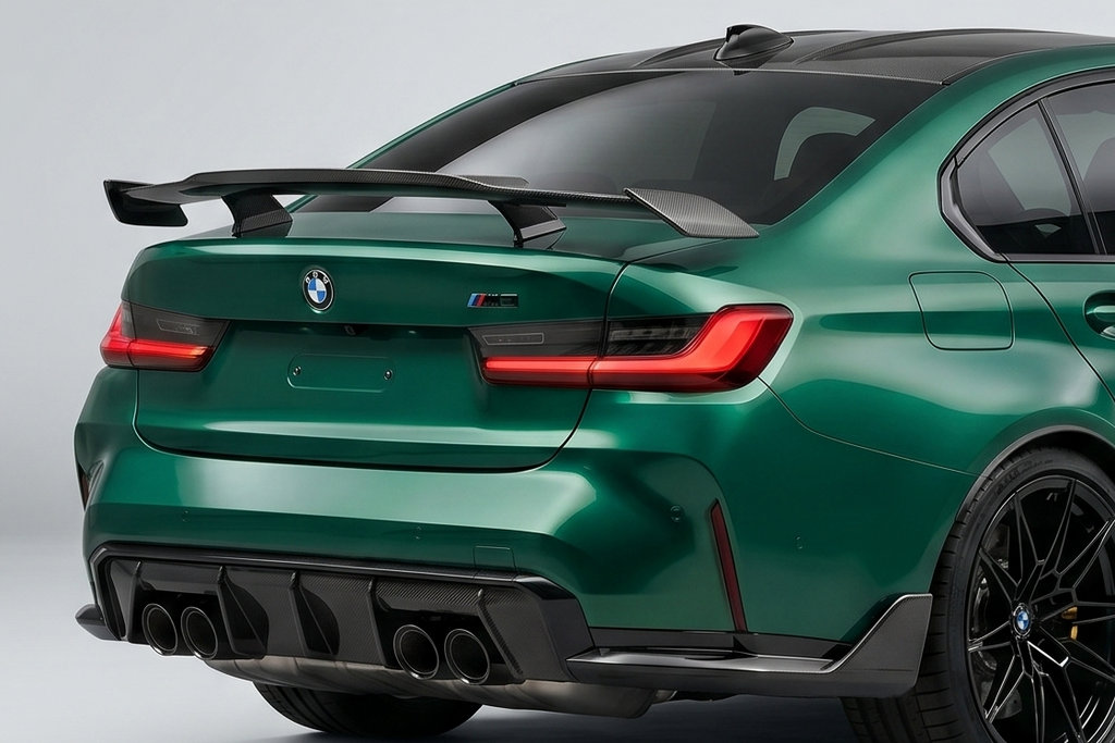 Spoiler Bmw G80 / G82 M4 Look M Performance Nero lucido BMW G80