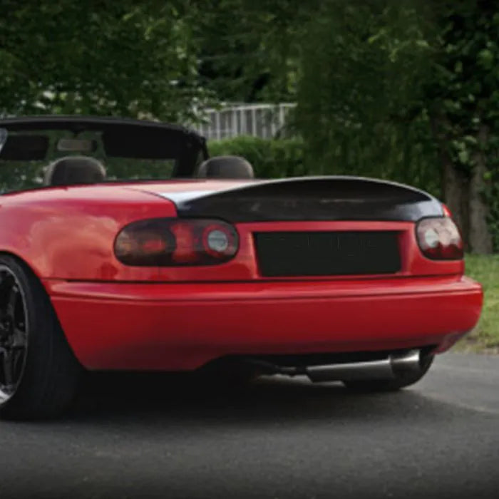 Spoiler posteriore Ducktail montato su Mazda MX-5 NA 1989-1998