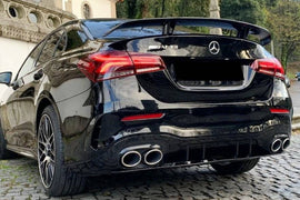 Spoiler Mercedes W118 / V177 Look CLA45 Nero lucido Mercedes W118