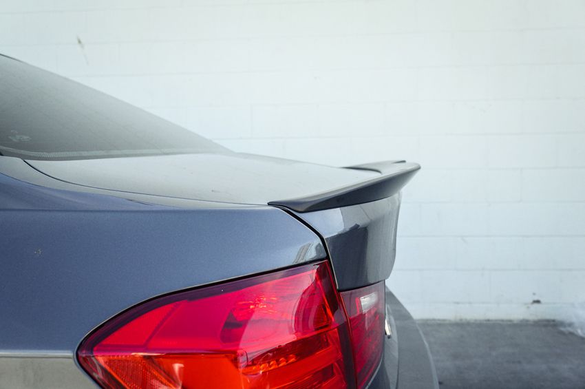 Spoiler Posteriore M4 Style SK-Import BMW Serie 3 F30 M3 F80 Plastica ABS - foto 4