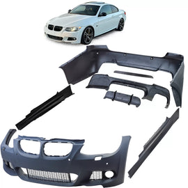 Sport Body kit paraurti Minigonne compatibile per Serie 3 BMW E92 E93 10-13 restyling LCI