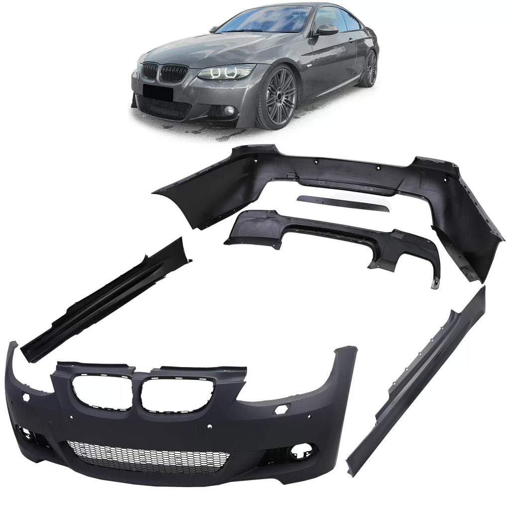 Sport Body kit paraurti Minigonne compatibile per Serie 3 BMW E92 E93 06-10 pre-restyling