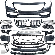 Carica l'immagine nel visualizzatore di Gallery, Sport Body kit paraurti griglia diffusore per Mercedes CLS C218 W218 2011-2018