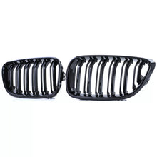 Carica l'immagine nel visualizzatore di Gallery, Sport doppio-lamella Performance lucido Griglia anteriore per Serie 2 BMW F22 F23 14-21