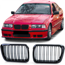 Carica l'immagine nel visualizzatore di Gallery, Sport doppio-lamella Performance griglia lucido per BMW Serie 3 E36 96-99