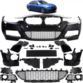 Sport Paraurti anteriore 2 completo con accessori per Serie 3 BMW F30 F31 11-19
