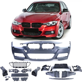 Sport Paraurti anteriore completo con accessori per Serie 3 BMW F30 F31 11-19