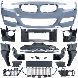 Sport Paraurti anteriore con griglia per Serie 3 BMW F30 berlina F31 Touring 11-15