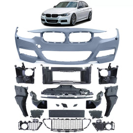 Sport Paraurti anteriore con griglia per Serie 3 BMW F30 berlina F31 Touring 11-15