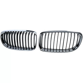 Sport Griglia anteriore nero cromato compatibile per Serie 3 BMW E90 E91 2008-2012