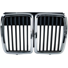 Sport Griglia anteriore nero cromato compatibile per Serie 3 BMW E30 1982-1994