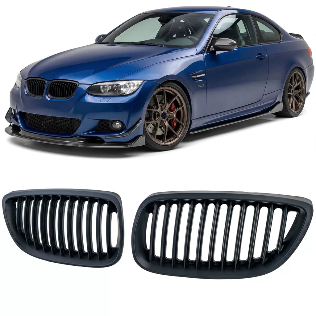Sport Griglia anteriore nero compatibile per Serie 3 BMW E92 E93 2006-2010