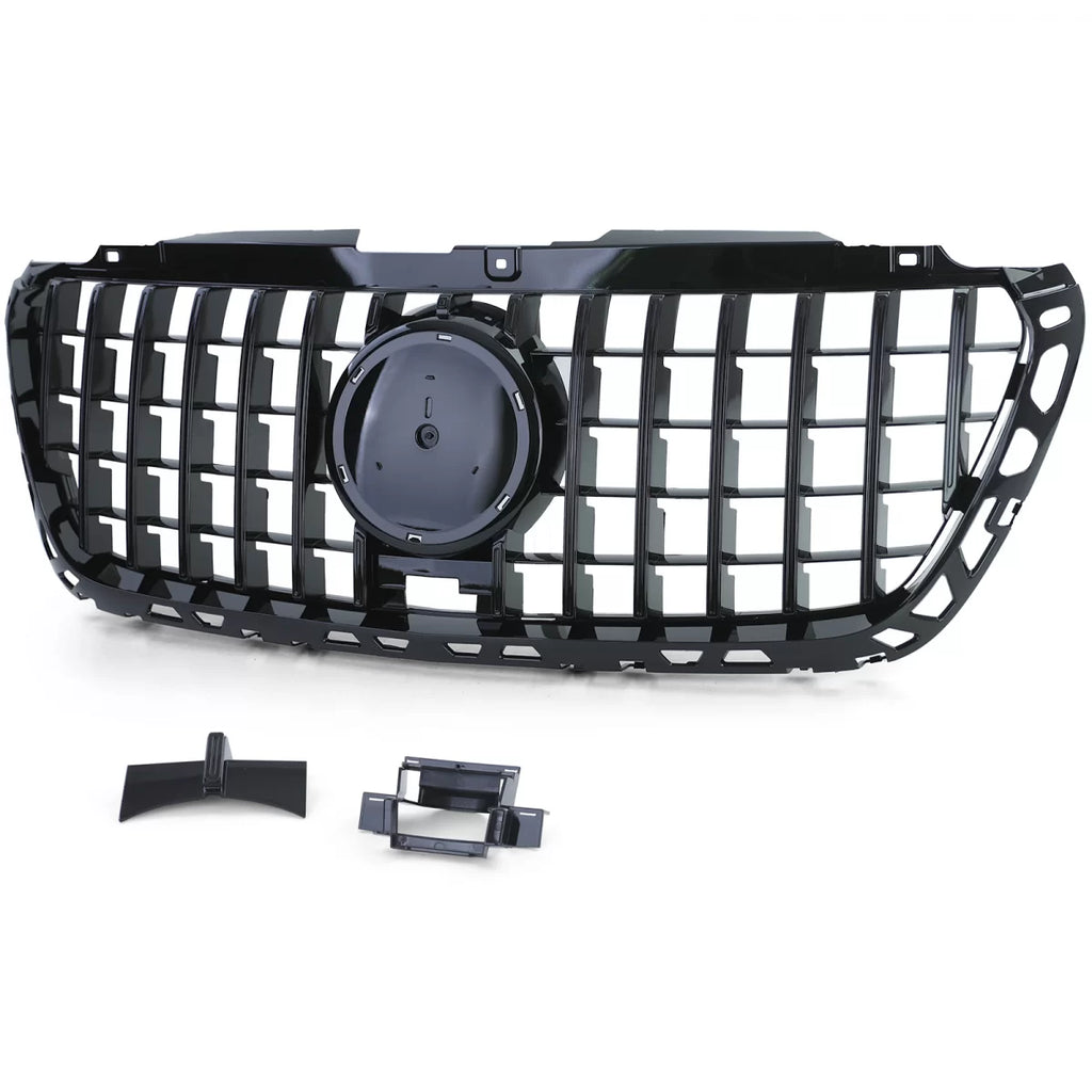 Sport Griglia anteriore nero lucido per Mercedes Sprinter W907 910 da 18