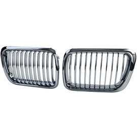 Sport Griglia anteriore cromato compatibile per Serie 3 BMW E36 restyling 1996-2000