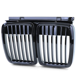 Sport Griglia anteriore Nero lucido per Serie 3 BMW E30 1982-1994