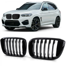 Carica l'immagine nel visualizzatore di Gallery, Sport Griglia anteriore Nero lucido per BMW X3 G01 X4 G02 2017-2021