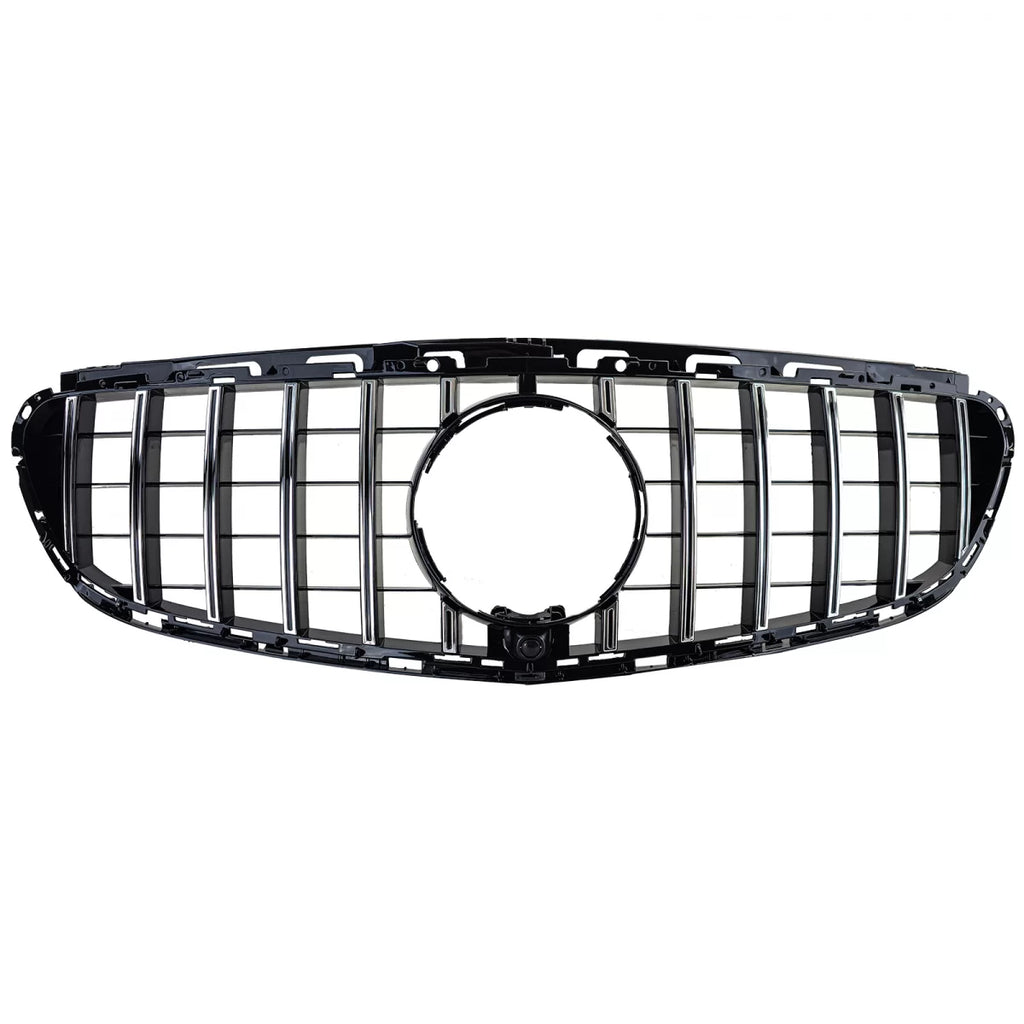 Sport griglia nero cromato compatibile per Mercedes E W212 S212 restyling 13-16