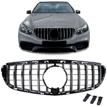 Sport griglia nero cromato compatibile per Mercedes E W212 S212 restyling 13-16