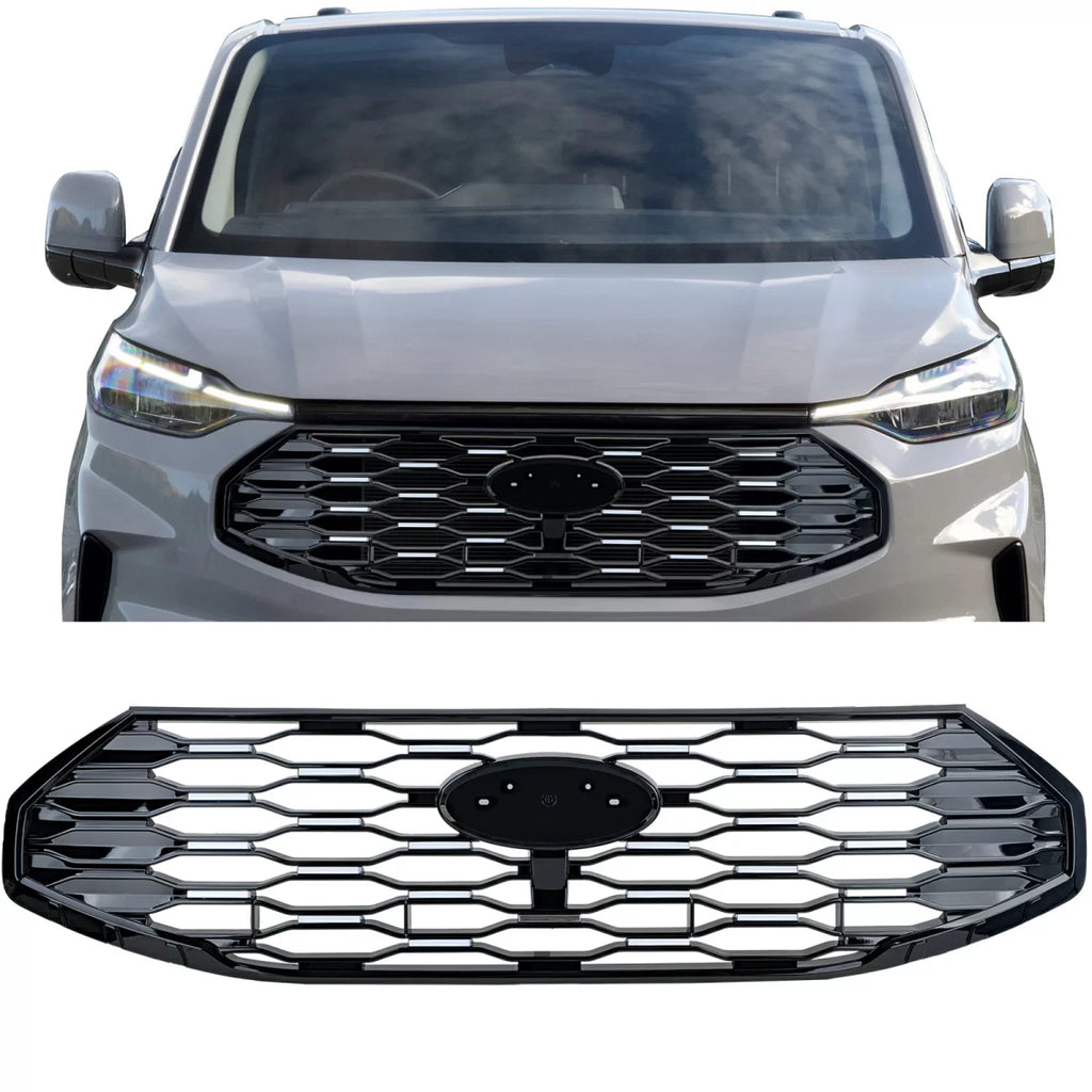 Sport griglia nero con cromato per Ford Tourneo Transit Custom da 2023