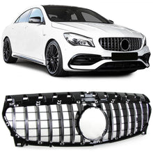 Sport griglia nero cromato per Mercedes CLA C117 W117 16-19 restyling