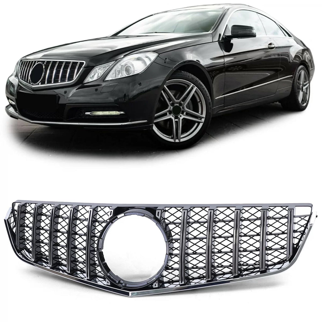 Sport griglia nero cromato per Mercedes E Coupe C207 Cabrio A207 2009-2013