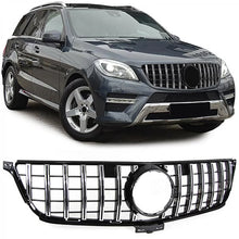Sport griglia nero cromato per Mercedes ML W166 11-15