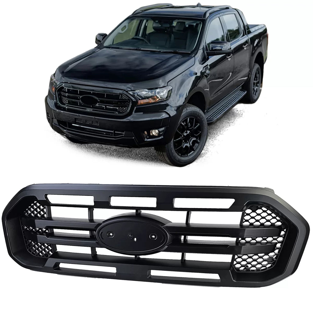 Sport griglia nero con doppio bar compatibile Ford Ranger T8 19-23 2.0 TDCi