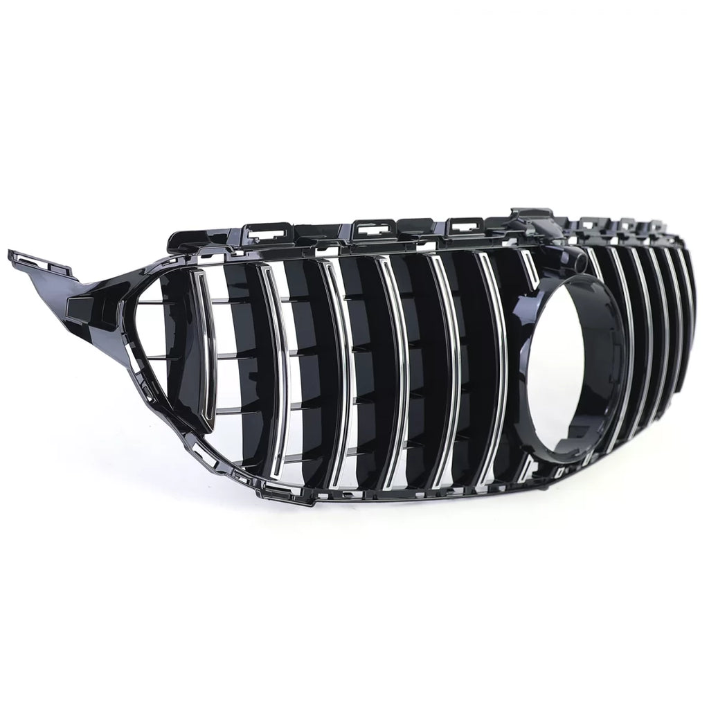 Sport griglia nero lucido cromato per Mercedes Classe C W205 S205 2014-2018